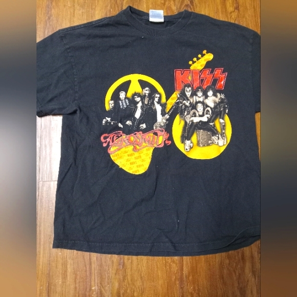 tennesse river Other - Kiss/Aerosmith 2003 tour shirt XL